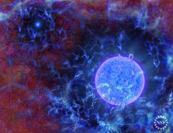 Космический рассвет! Мы скоро увидим фотографии самых первых супергигантских звезд Вселенной!