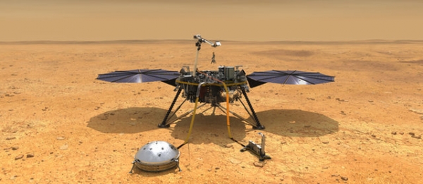 А вот и первые снимки того, как сейчас выглядит Марс! Крошечный кубсат заснял Красную планету до приземления на нее знаменитого зонда InSight